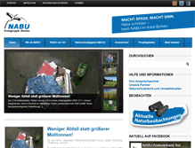 Tablet Screenshot of nabu-borken.de